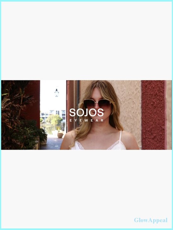Oversized Square Metal Frame Sunglasses UV400 Protection Unisex Retro Flat Lens